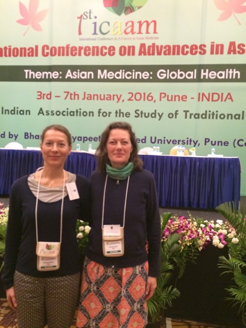 Wir auf der International Conference on Advances in Asian Medicine  “Asian Medicine : Global Health“ January 2016, Pune – INDIA